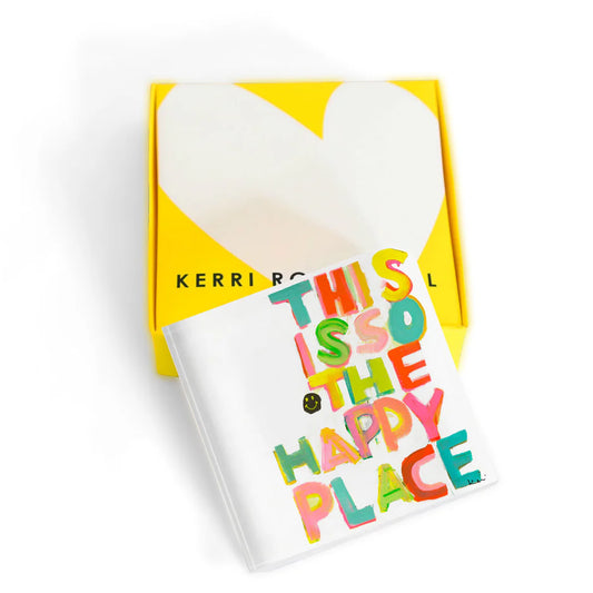 This Is So The Happy Place Block of Love- Kerri Rosenthal