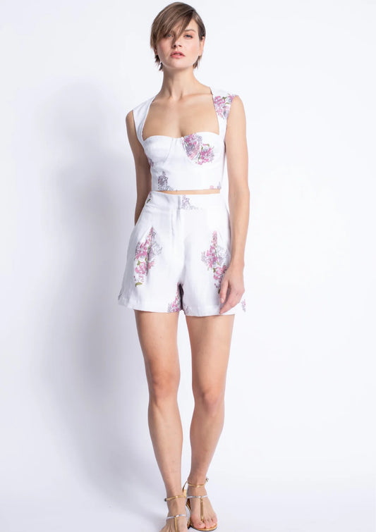 Ada Print Shorts-Multi Floral