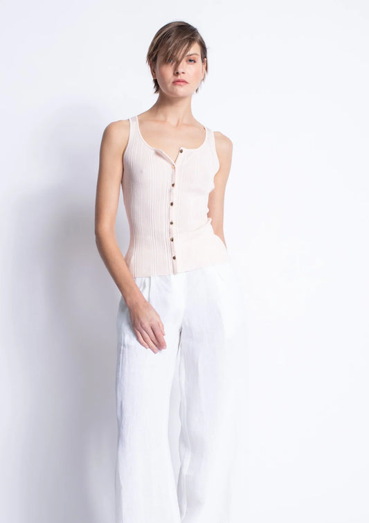 Chloe Knit Top-Pink