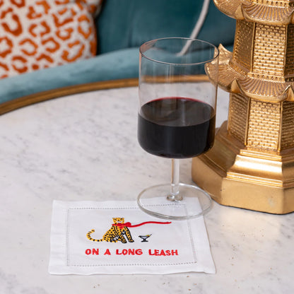 On a Long Leash Cocktail Napkins