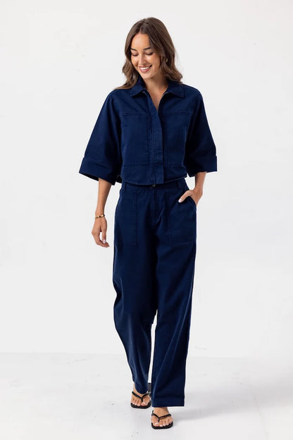 Ismeme Pants- Navy- Sundays bywearesundays