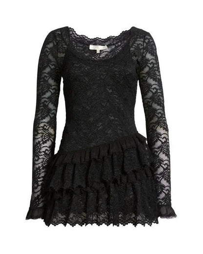 Rhea Dress Black- LoveShackFancy The Style Concierge Rhea Dress Black- LoveShackFancy The Style Concierge