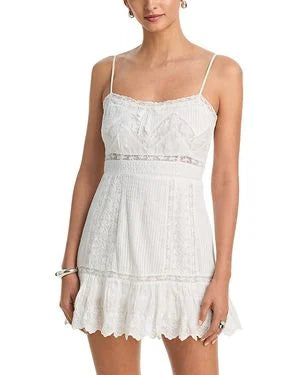 Zuri Dress White- LoveShackFancy