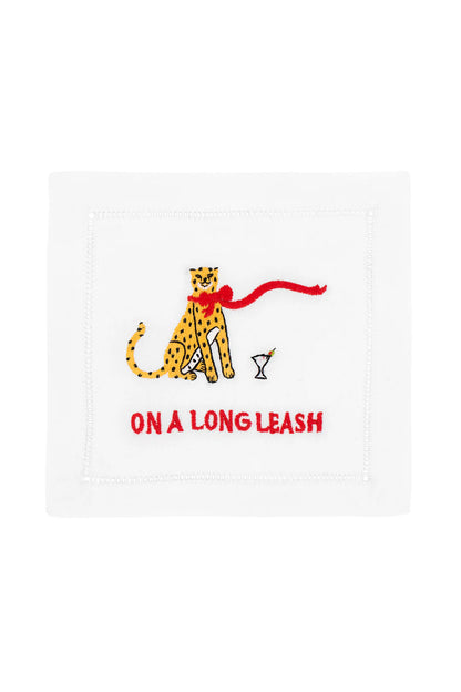 On a Long Leash Cocktail Napkins