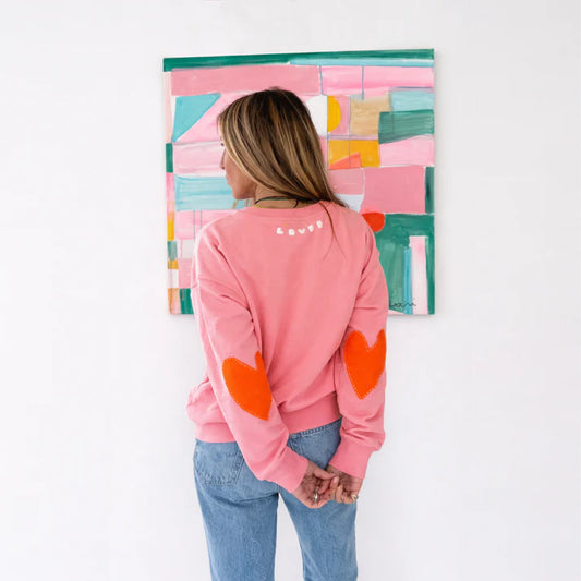 Ex-Boyfriend Sweatshirt Pink- Kerri Rosenthal