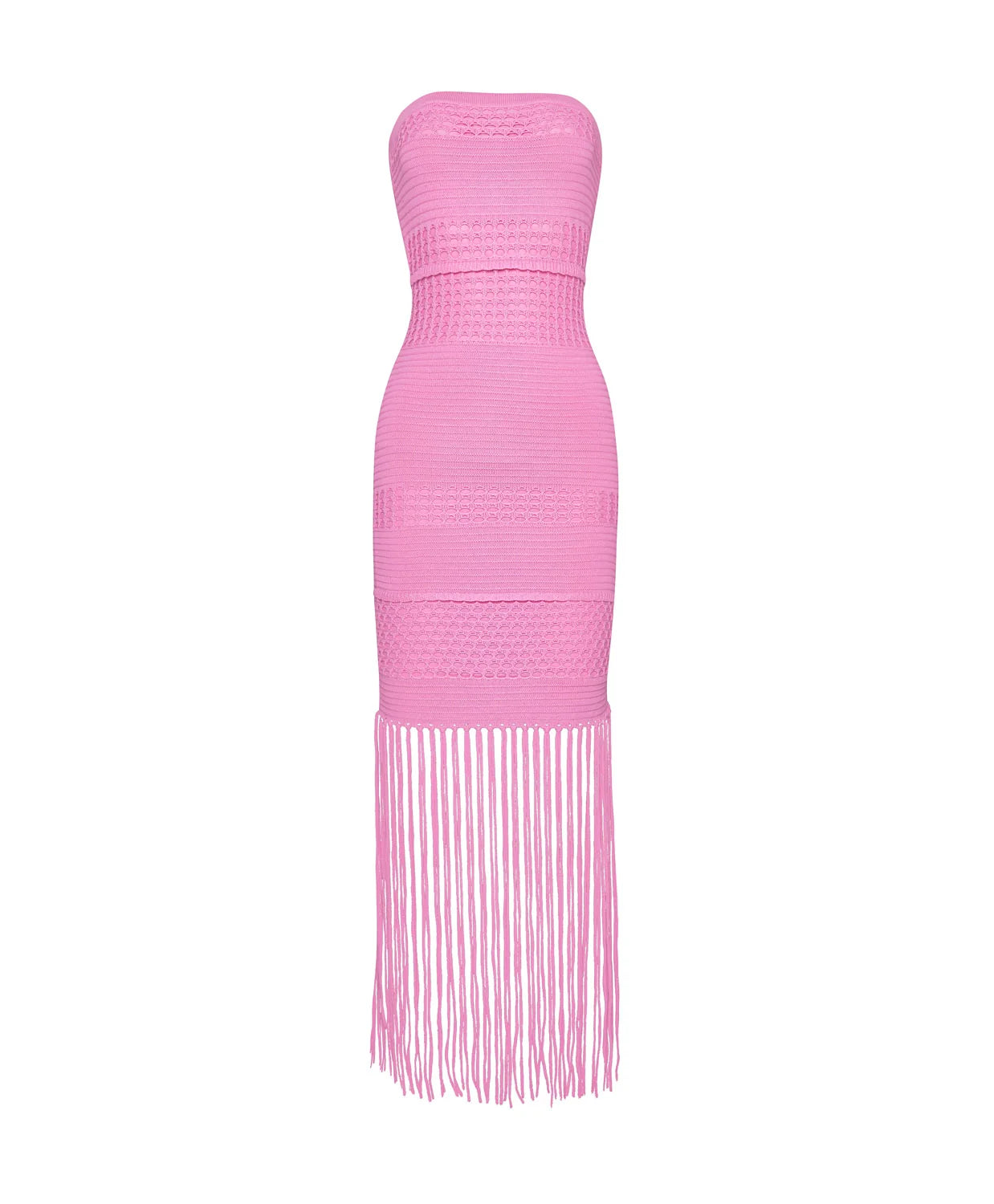 Rosé Melissa Fringe Dress- PQ Swim