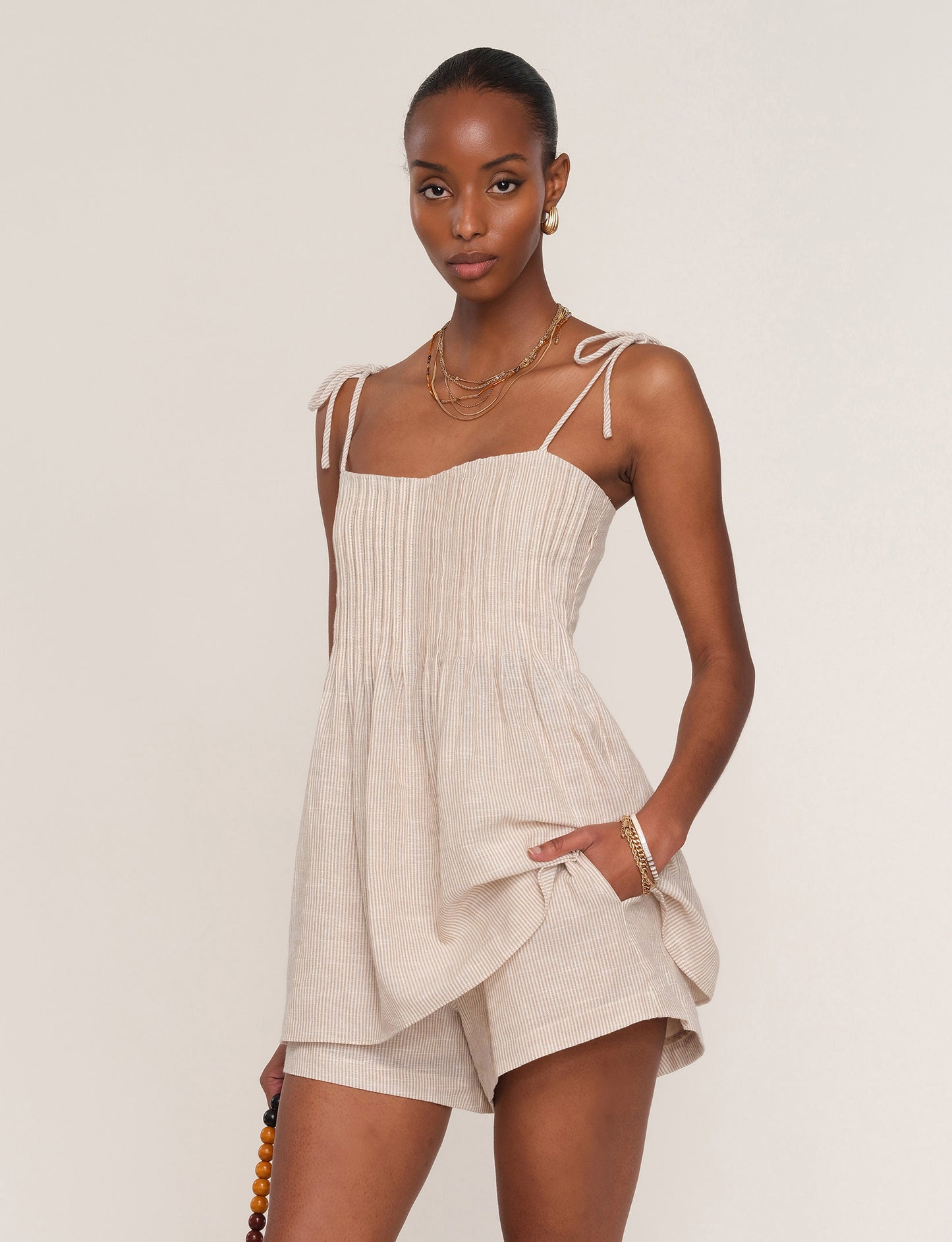 Shania Two-Piece in Nougat- heartloom